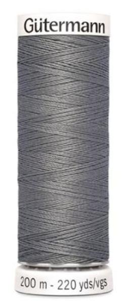 Nähgarn Allesnäher 200m Polyester Fb 496 grau-braun von Gütermann
