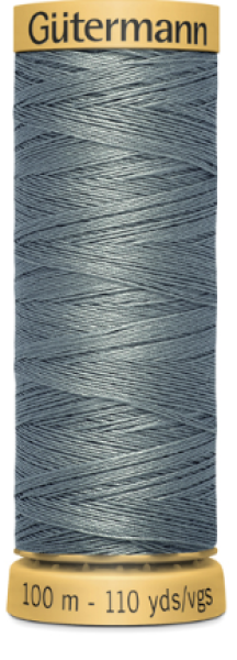 Nähgarn naturreine Baumwolle 100m Fb. 5705 Anthrazit grau