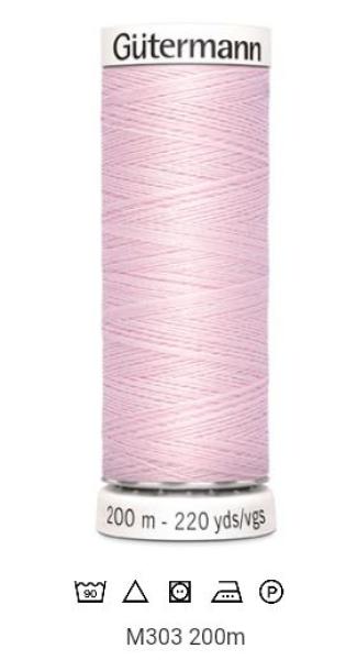 Nähgarn Allesnäher 200 m Polyester Fb. 372 Rosa von Gütermann