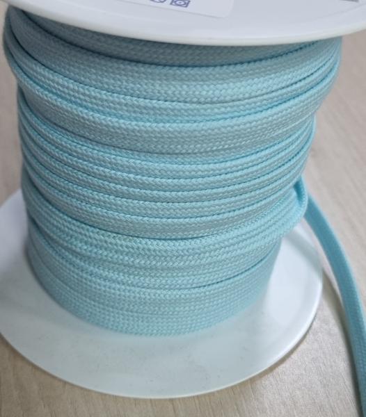 Kordel flach Fb. mint 10mm breit