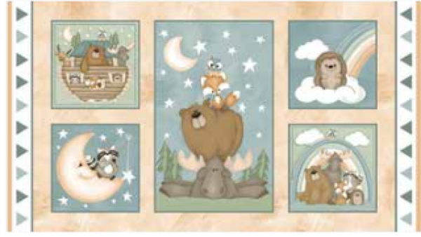 Patchworkbaumwolle Dream Big Little One by Shelly Comiskey for Henry Glass