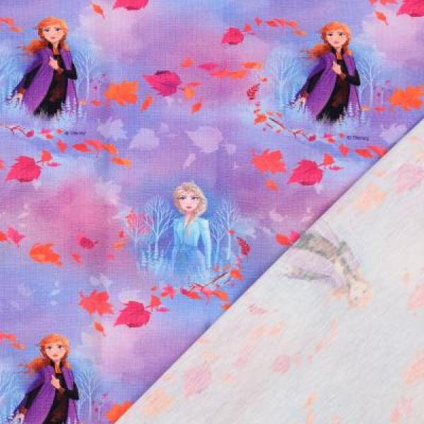 Jersey Baumwolle Frozen Anna Elsa