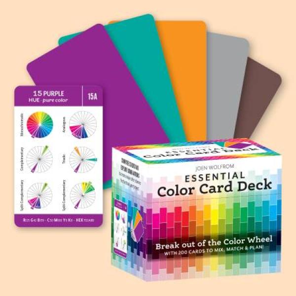 Essential Color Card Deck von Joen Wolfrom