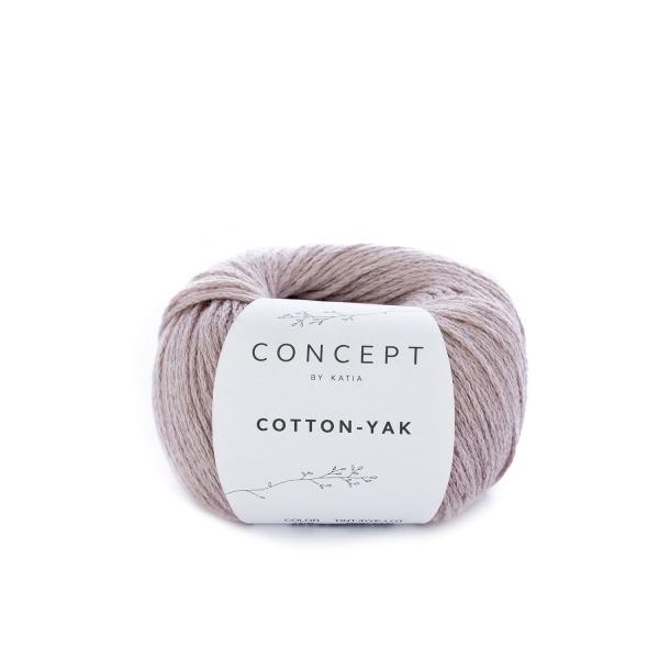 Katia Wolle Cotton Yak Fb. 108 Perlrose