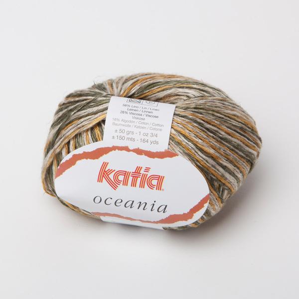 Katia Oceania ocker-olive-creme
