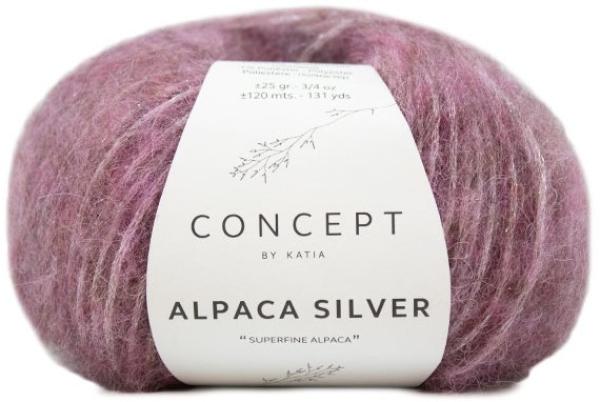 Katia Concept Alpaca Silver Rose-Pflaume