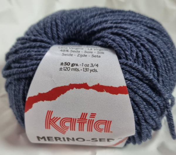 Katia Merino Seda Fb. 66 Jeansblau