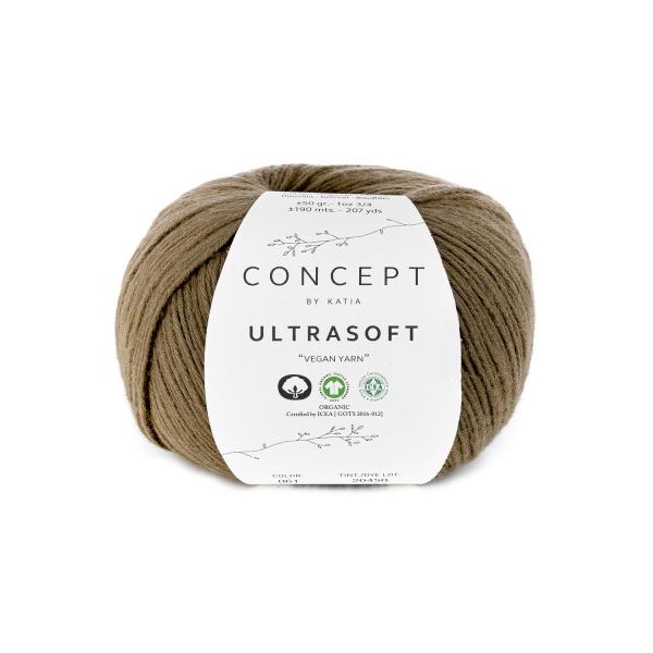 Katia Concept Ultrasoft Fb 061 olivegrün-khaki