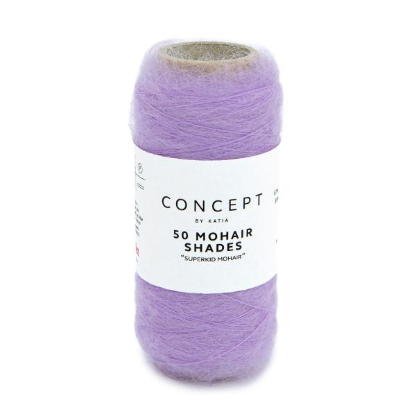 Katia Concept Mohair Shades Fb. 51 pastel violett