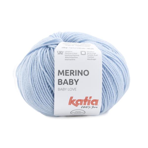 Katia 100% Merino Baby babyblau