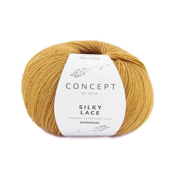 Silky Lace Fb. 183 Weizen-Senf von Concept Katia