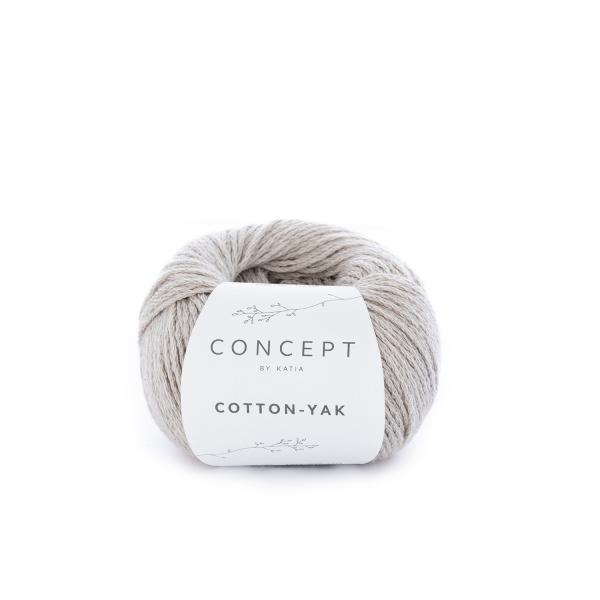 Baumwollgarn Cotton-Yak Fb. 100 Beige von Katia