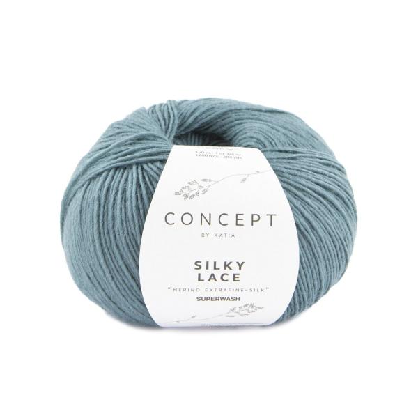 Katia Concept Wolle Silky Lace Fb. 185 Mint türkis