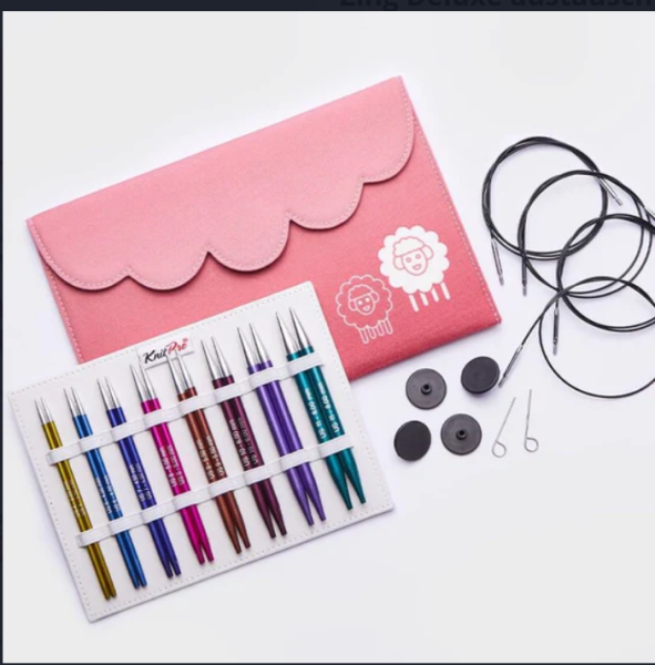 Zing Deluxe Set Austauschbare Spitzen Knit Pro