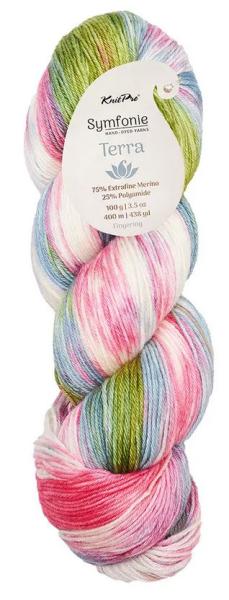 Symfonie Terra variegated 1x100g Strickgarn Fb. Summer Romance von KnitPro