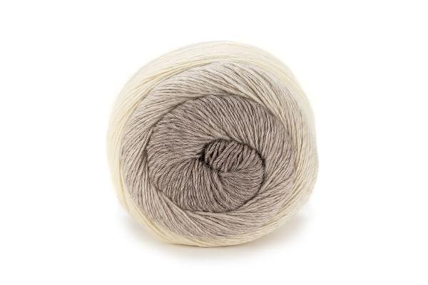 Poema Merinogarn Fb. 602 Beige-Verlauf von Laines du Nord