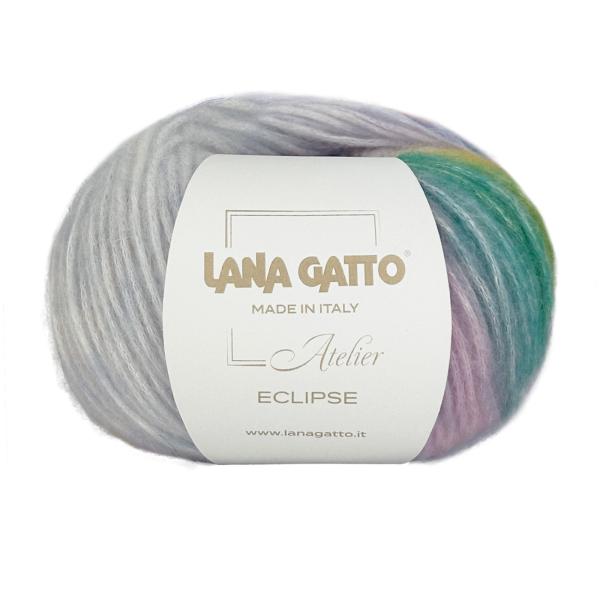 Eclipse Fb. 31393 Weiß-Flieder-Mint Viskose/Merino/Alpaka von
