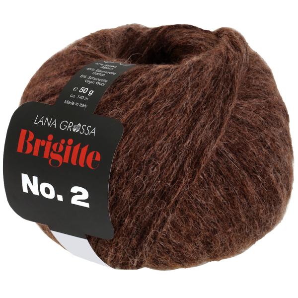 Brigitte No. 2 Fb. 68 Schokobraun von Lana Grossa