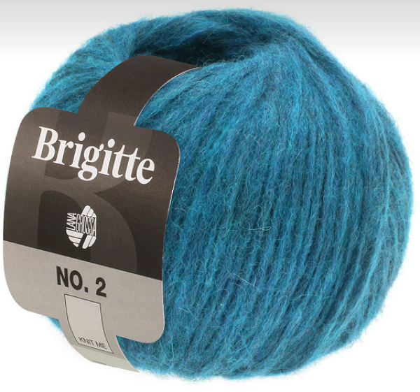 Brigitte Nr. 2 Fb. 22 Petrol von Lana Grossa