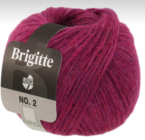 Brigitte Nr. 2 Fb. 38 Fuchsia von Lana Grossa