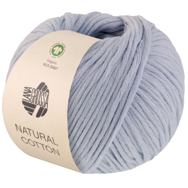 Natural Cotton GOTS Millefili- Zwirnung Fb.12 Hellblau