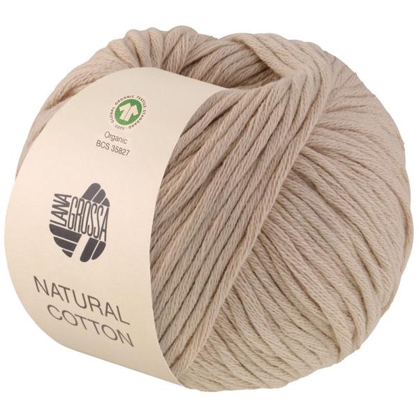 Natural Cotton Bio-Baumwollgarn in Millefili- Zwirnung Fb. 19 Beige von Lana Grossa