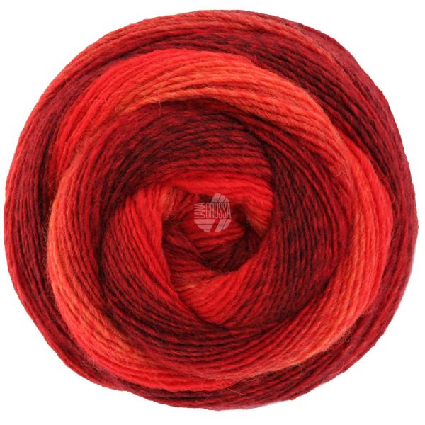 Gomitolo Versione Dochtgarn mit Farbverlauf Fb. 446 Rot