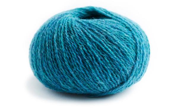 Shetland 100% Schurwolle Fb. 45 Karibikblau von Lamana