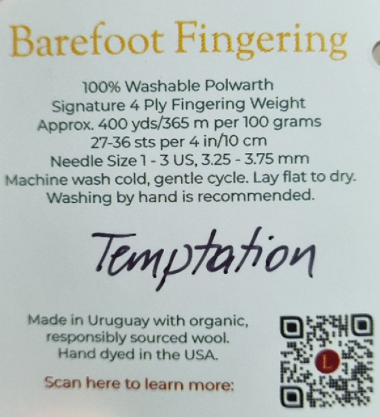 Laneras Barefoot Fingering Fb. Temptation weinrot Organic