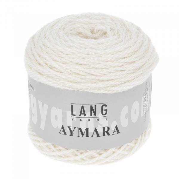 Aymara Wolle von LangYarns Fb. 94 Wollweiß