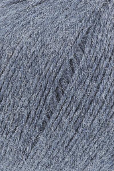 Lang Alpaca Soxx 4-Fach Easywash Fb. 34 Jeansblau meliert