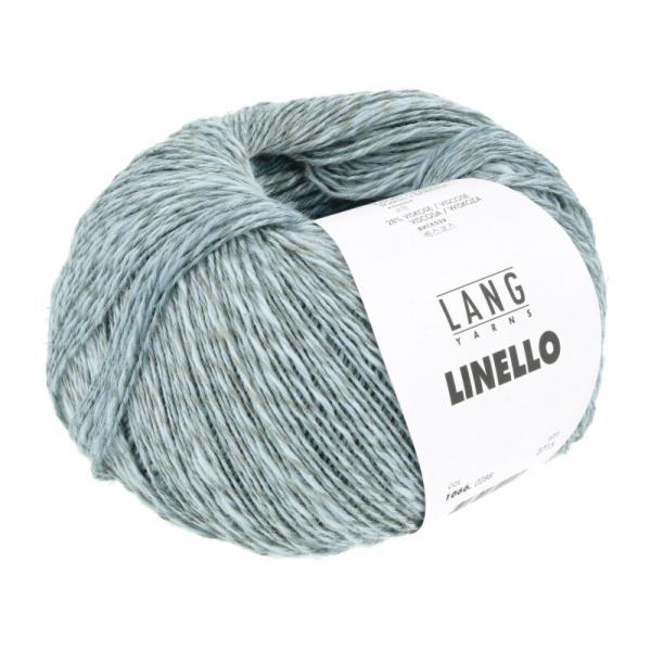 Linello Leinenmischgarn Fb. 288 Petrol-Verlauf von Langyarns