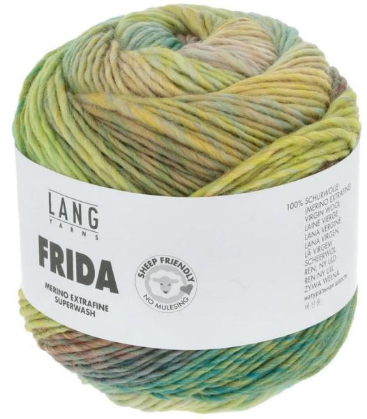Langyarns Frida Fb. 11 Grün-Türkis Verlaufsgarn