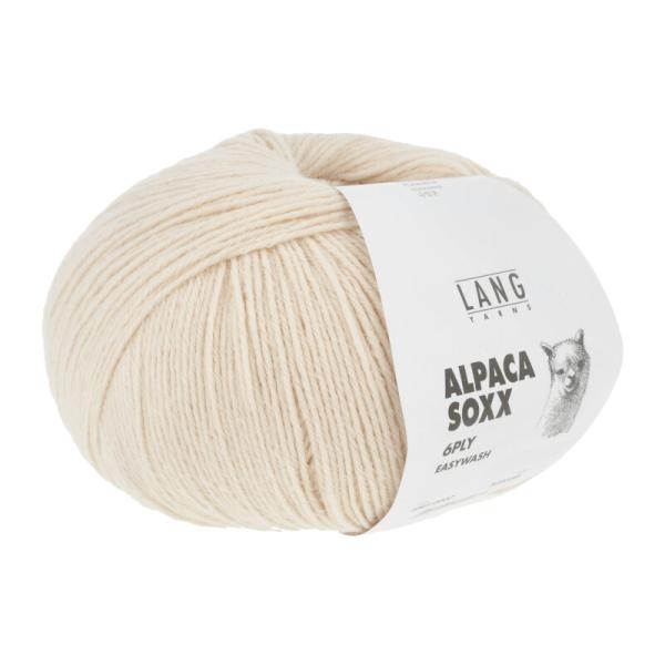Lang Alpaca Soxx 6-Fach Easywash Fb. 02 creme