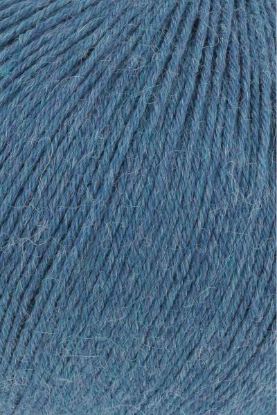 ALPACA SOXX 6-FACH/6-PLY Fb.21 azurblau melange von Langyarns