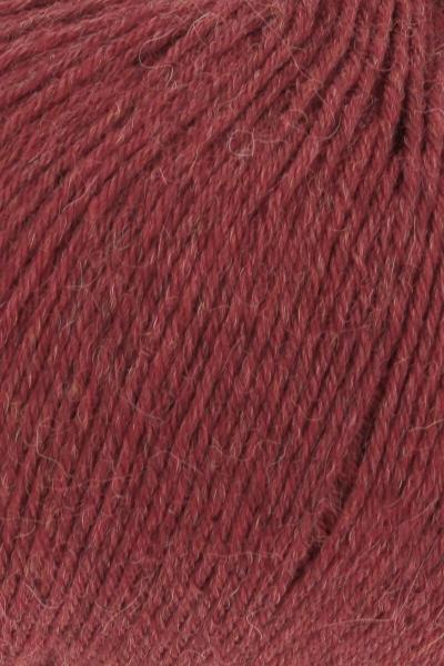 ALPACA SOXX 6-FACH/6-PLY Fb.61 rot melange von Langyarns