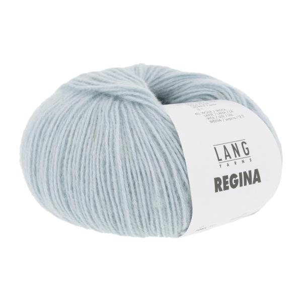 Regina Baumwolle-Alpaka-Wolle Fb. 20 Hellblau von Langyarns