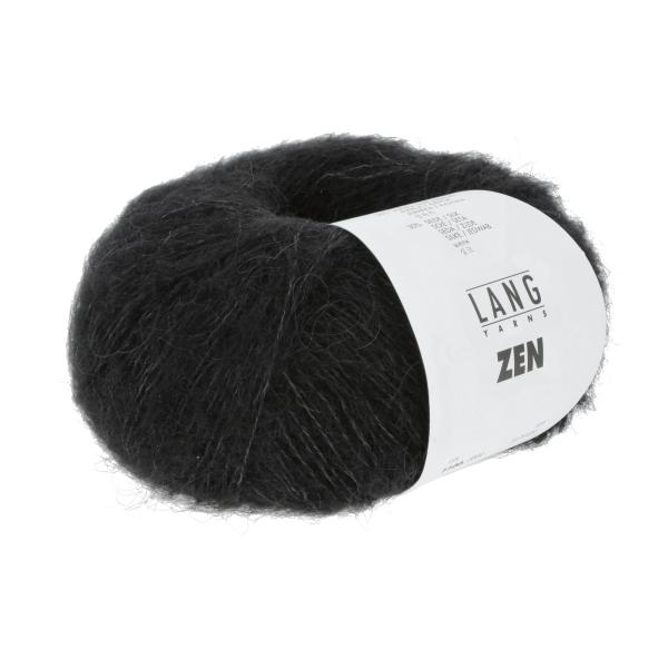 Langyarns Wolle Zen Fb. 4 Schwarz