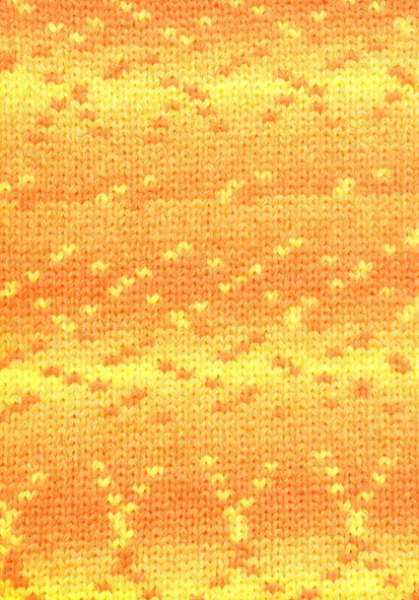 Bergen Alpaka-Polyamid Fb. 5 Gelb-orange