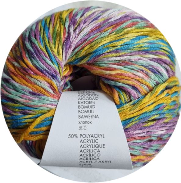 Tropical Baumwoll-Garn Fb. 52 Bunt von Langyarns
