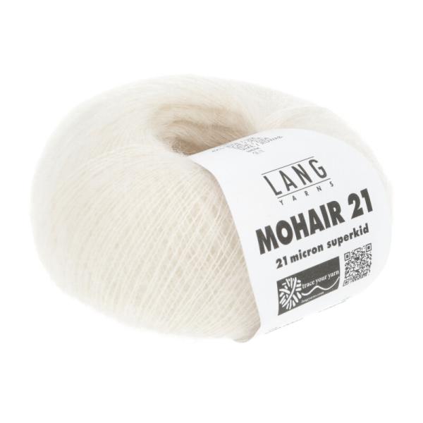 Lang Mohair 21 Fb.002 Offwhite