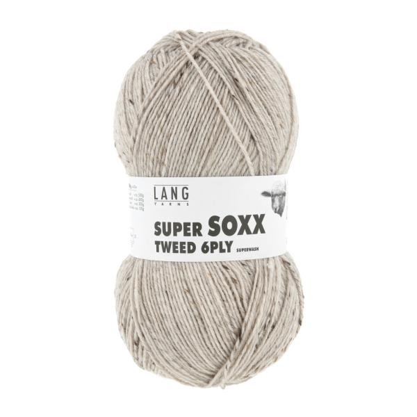 Langyarns SuperSoxx 6-fach Tweed Fb. 26 Beige- Braun