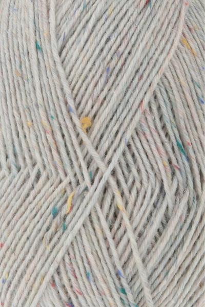 Langyarns SuperSoxx 6-fach Tweed Fb. 96 Greige Multi