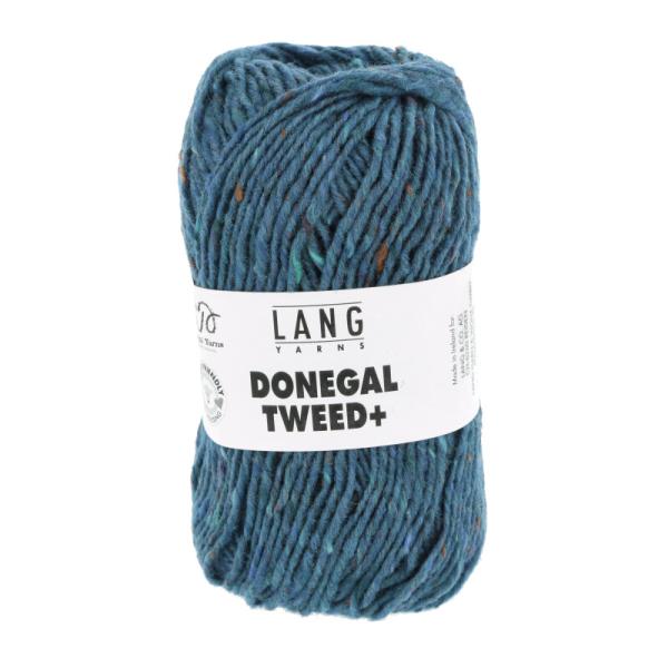 Langyarns Donegal Tweed + Fb. 74 Türkis