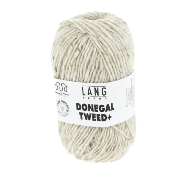 Langyarns Donegal Tweed+ Fb. 94 Naturweiß