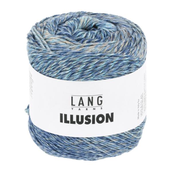 Illusion Baumwolle-Viskose-Garn Fb. 6 Langyarns