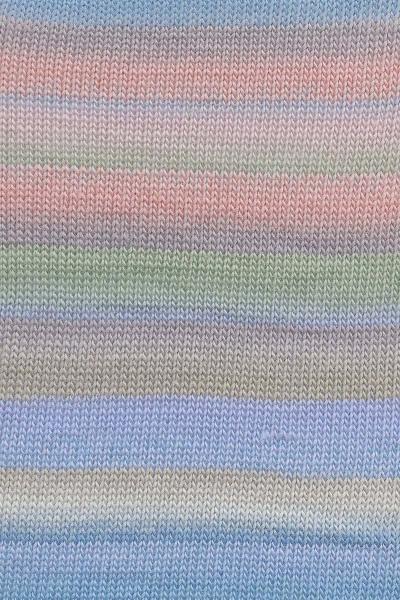 Aurora Alpakagarn Fb. 3 Blau-grün-lachs-sand von Langyarns