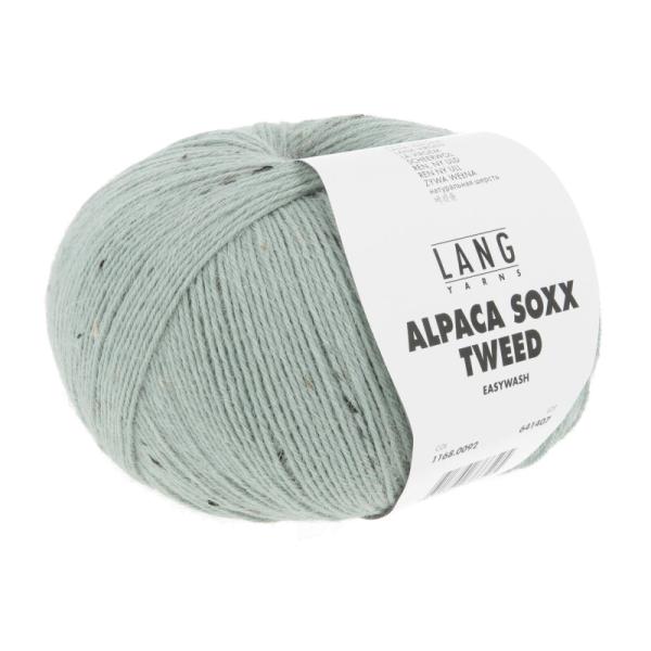 Alpaca Soxx Tweed Fb. 92 salbei