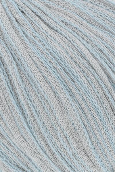 Duett Maschengarn 100% Baumwolle Fb. 23 silber-hellblau