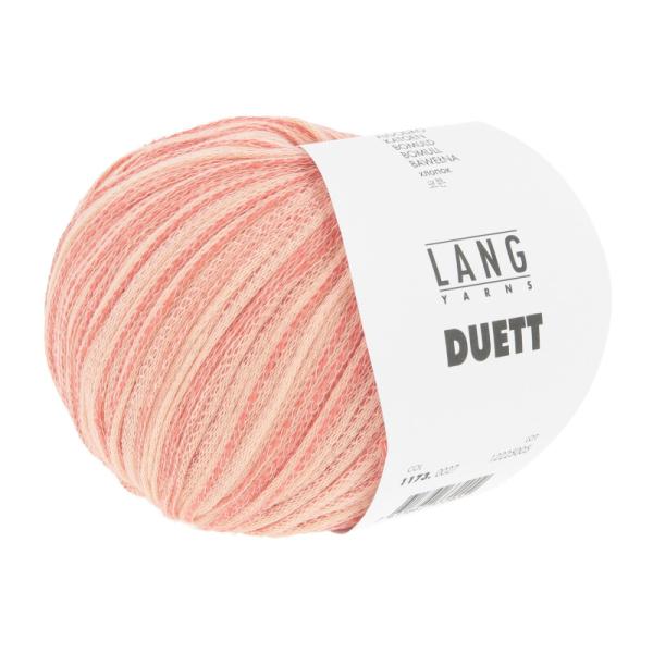 Duett Maschengarn 100% Baumwolle Fb. 27 apricot/koralle